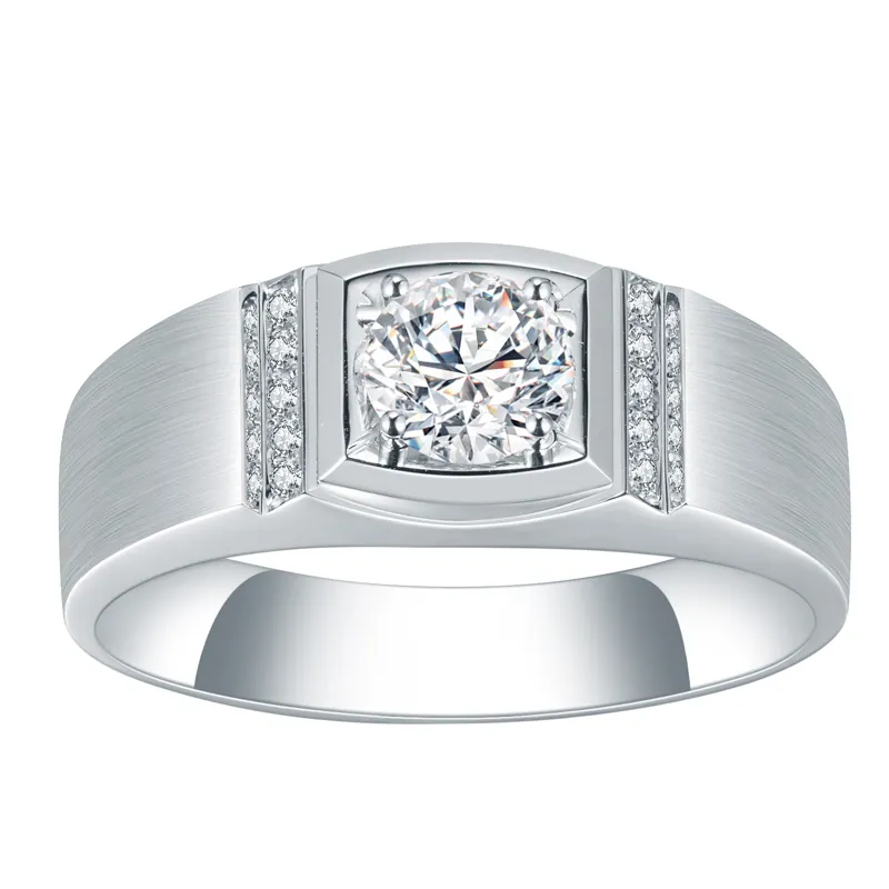 Jaminan Kualiti Cincin Perkahwinan Berlian Fesyen yang Dihasilkan di Makmal Fesyen untuk Pemberian Hadiah 2