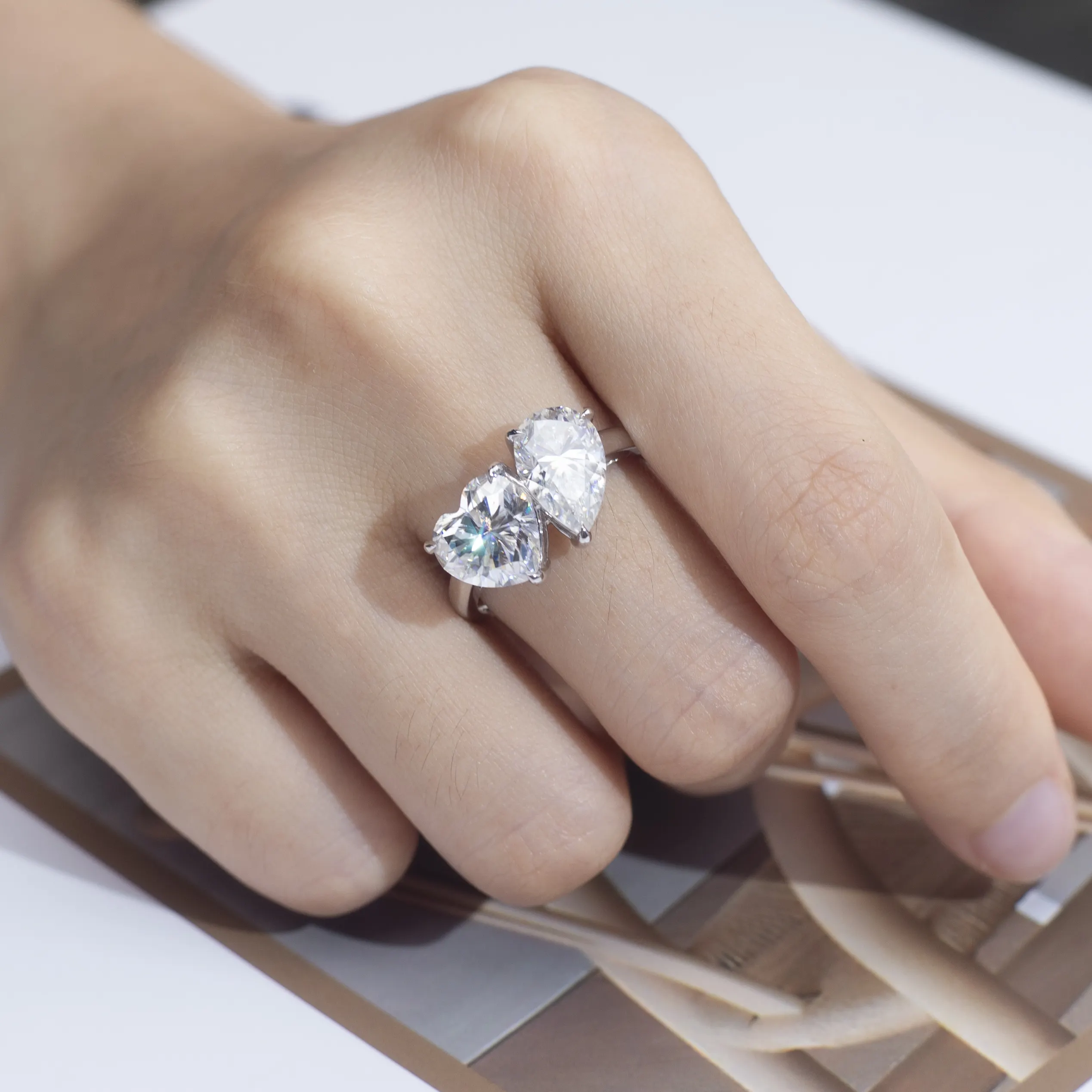 Lab Grown Diamond MSR-1352 Custom Jewelry Wholesale - Messi Jewelry 6