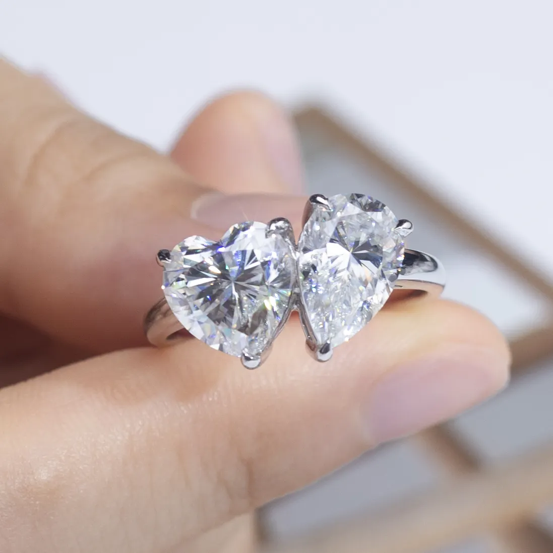 Lab Grown Diamond MSR-1352 Custom Jewelry Wholesale - Messi Jewelry 5
