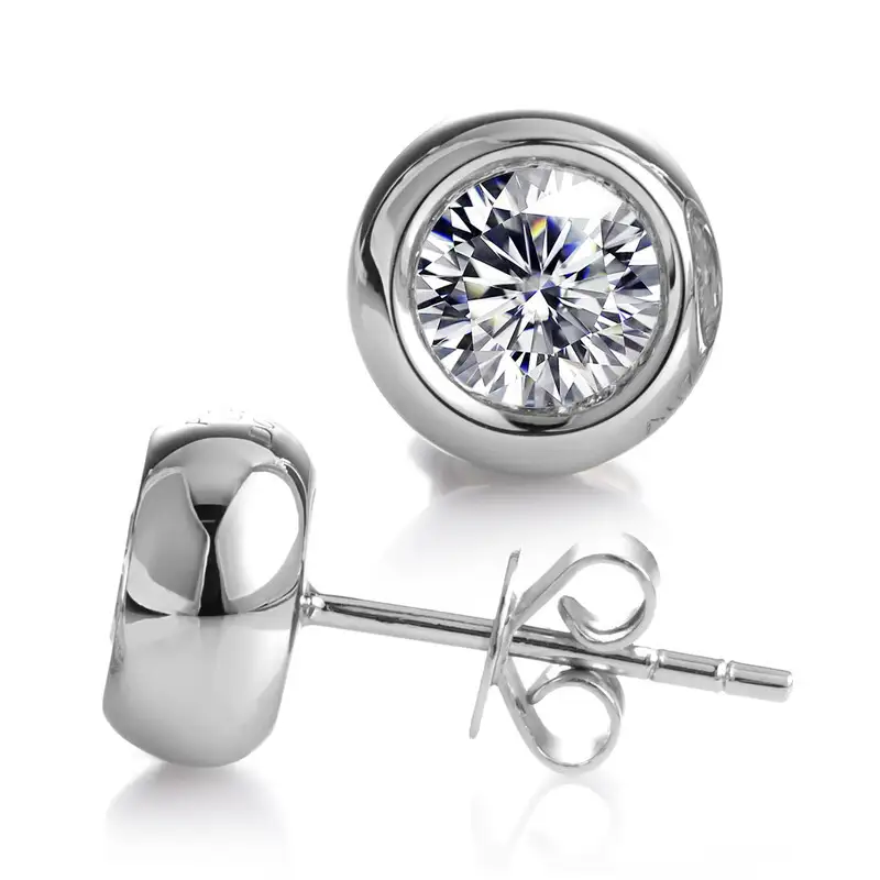 Synthetic Diamond Stud Earrings: High Quality, Affordable Price 3