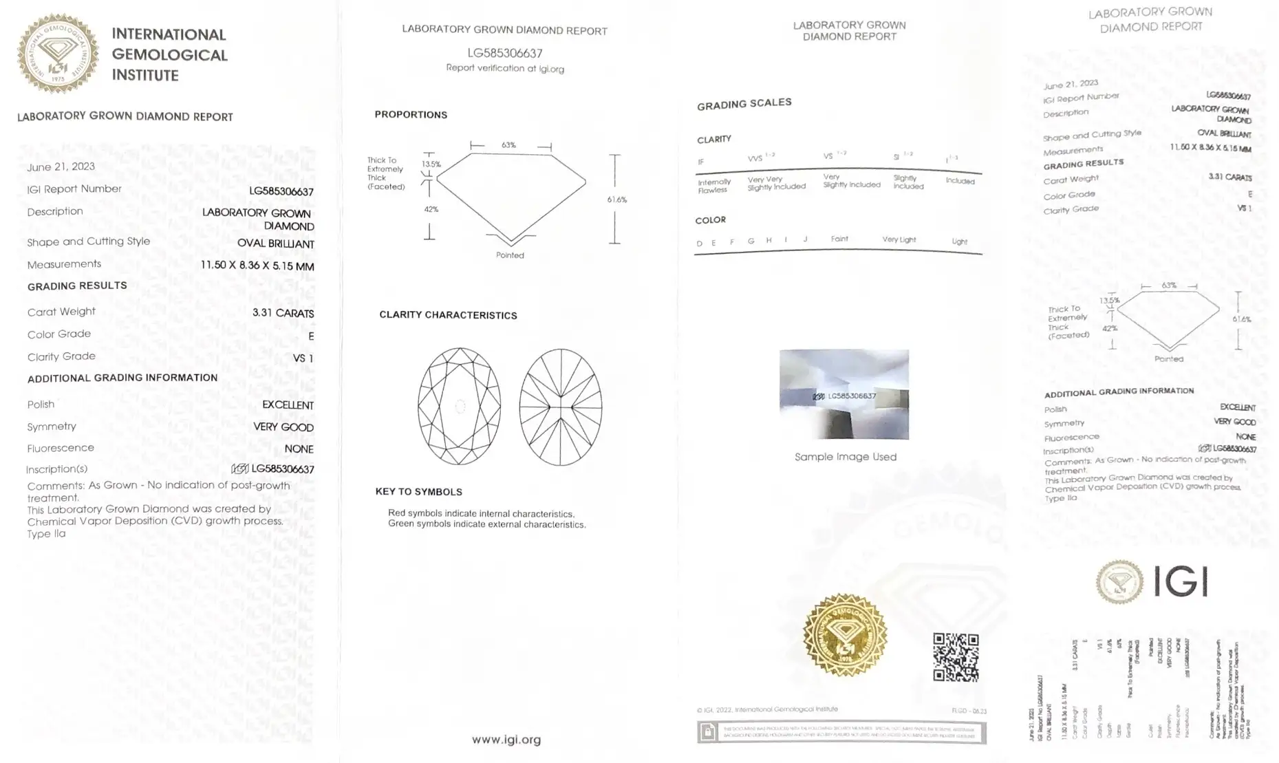 Lab Grown Marquise Diamonds from 0.3-20 ct. IGI Certified 6