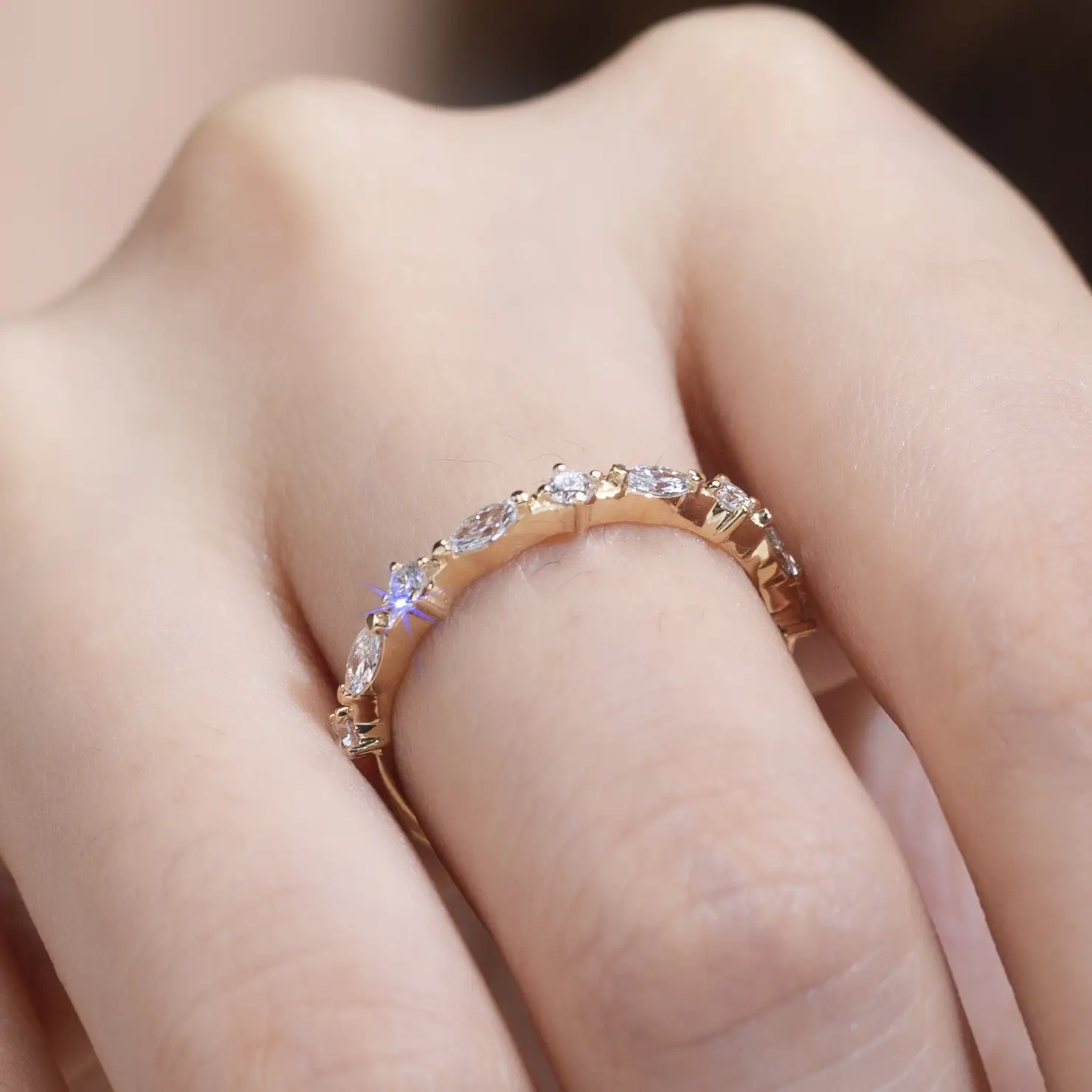 lab diamond ring at Wholesale Prices | Messi Jewelry 5