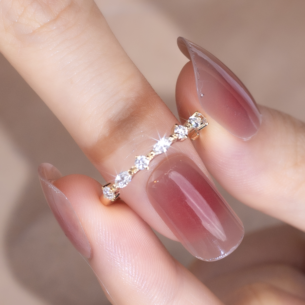 Anillo de diamantes de laboratorio a precios de mayorista | Messi Jewelry 10