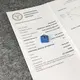 4.53ct Oval Fancy Intense Blue Lab Grown Diamond - IGI Certified 
Customize Your Eternal Gift 5