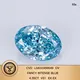 4.53ct Oval Fancy Intense Blue Lab Grown Diamond - IGI Certified 
Customize Your Eternal Gift 2