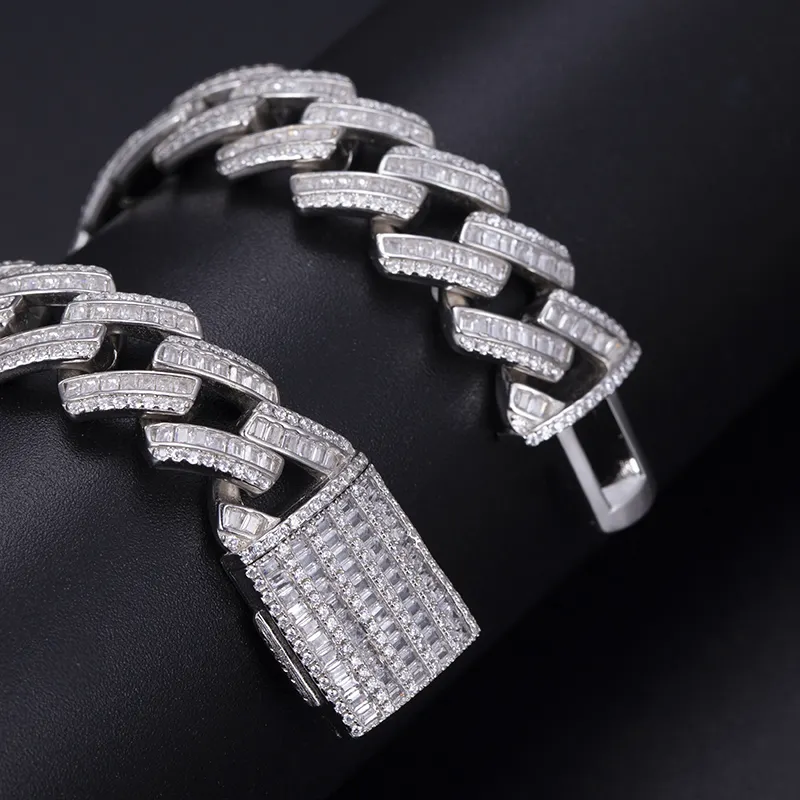 Messi Jewelry | Best Price silver cuban link bracelet wholesale 7
