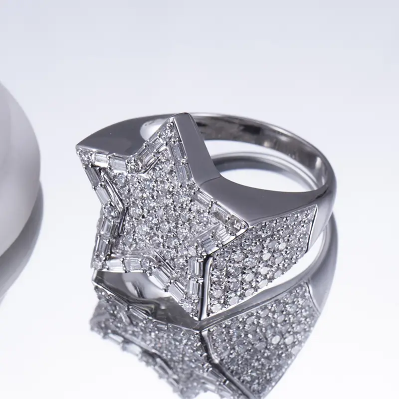 Messi Jewelry | Customized lab diamond wedding band highly rated 3