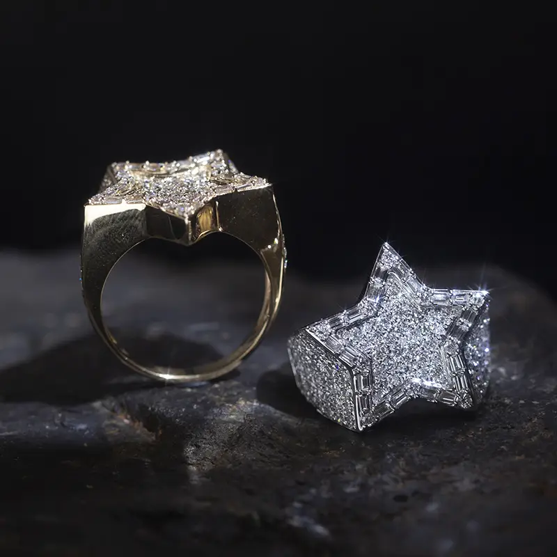Messi Jewelry | Customized lab diamond wedding band highly rated 6