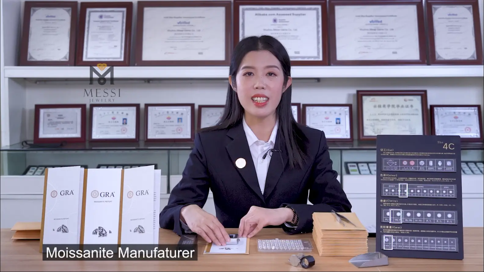 Custom rose gold moissanite wedding set supply Manufacturer | Messi Jewelry 2