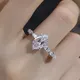 Сертифицированный IGI 2,02CT Pear Lab Diamond - US 8.5 - 18K Белое золото | Пользовательские подвески 7