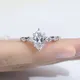 Сертифицированный IGI 2,02CT Pear Lab Diamond - US 8.5 - 18K Белое золото | Пользовательские подвески 5