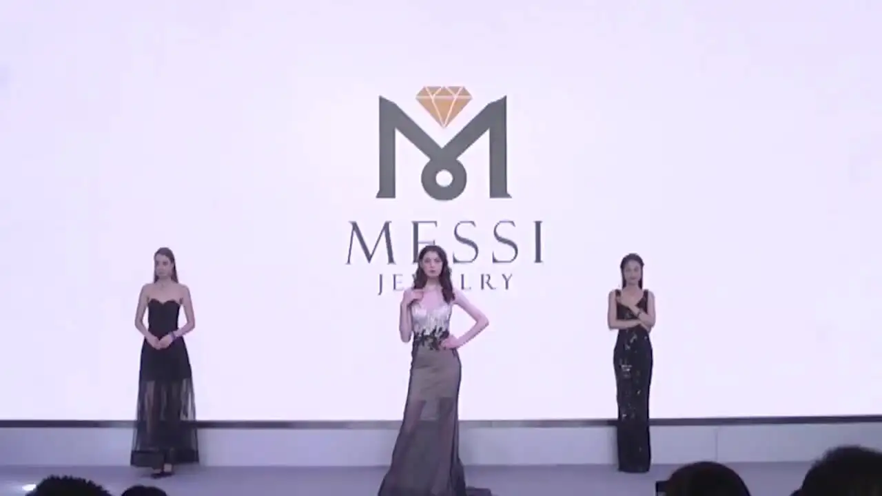 Messi Jewelry | freestanding ruby stone earrings high safety 2