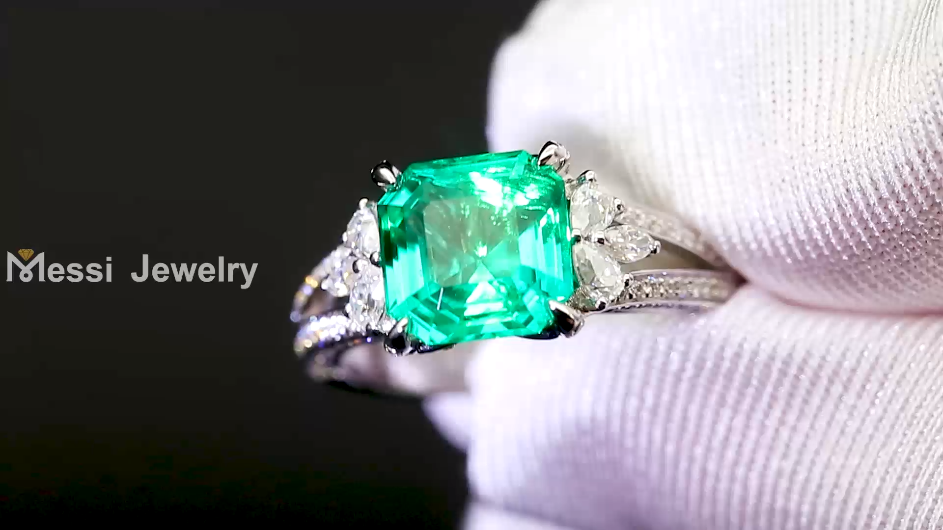 Custom topaz engagement ring series Manufacturer | Messi Jewelry 10