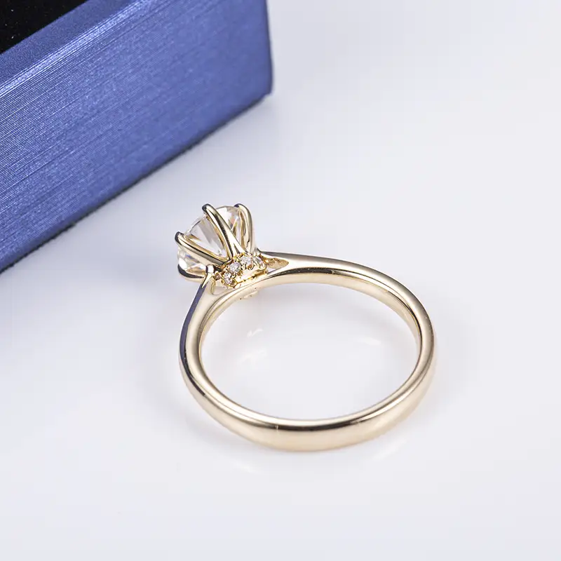 High End moissanite gold jewelry suppliers | Messi Jewelry 5