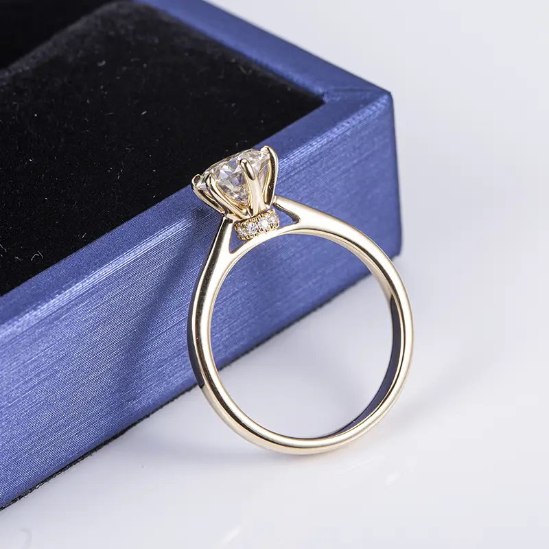 High End moissanite gold jewelry suppliers | Messi Jewelry 6