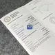 Custom oval halo engagement rings lab created factory direct supply Manufacturer | Messi Jewelry 5