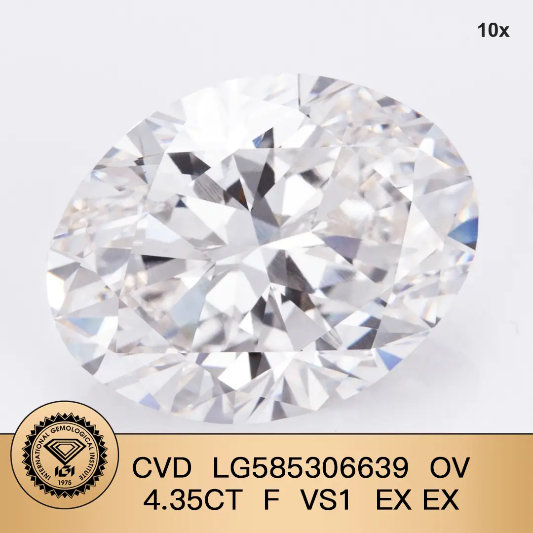 Custom oval halo engagement rings lab created factory direct supply Manufacturer | Messi Jewelry 2