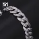 Custom moissanite silver bracelet with good price Manufacturer | Messi Jewelry 5