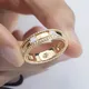 18K Yellow Gold Asscher Cut Lab Diamond Men's Ring - IGI Certified 6