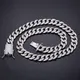 925 Silver Moissanite Diamond Tennis Necklace Chain - Fine Alahas 优化 Fine Alahas Necklace - 925 Silver Handmade Moissanite Ice Out Bling Tennis Necklace Chain 3