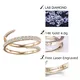Customizable Gold or Silver Lab Diamond Ring 5