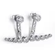 Messi Jewelry | bulk production lab diamond earrings highly rated 3