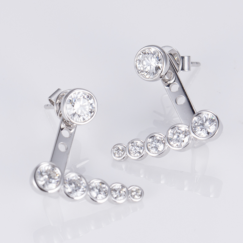 Messi Jewelry | bulk production lab diamond earrings highly rated 9