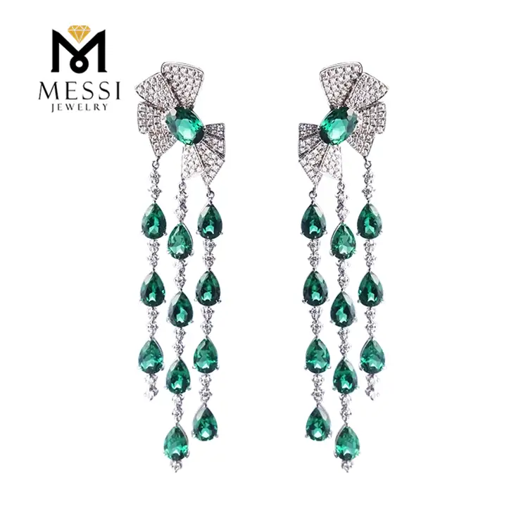 Newest sapphire studs with good price | Messi Jewelry 2
