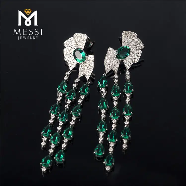 Newest sapphire studs with good price | Messi Jewelry 6