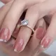 Cincin Pertunangan Berlian Lab 2 Karat untuk Pakaian Harian Kilang 5