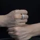 IGI Certified 8.24CT Pear Lab Diamond Ring - Customize Your Own! 5