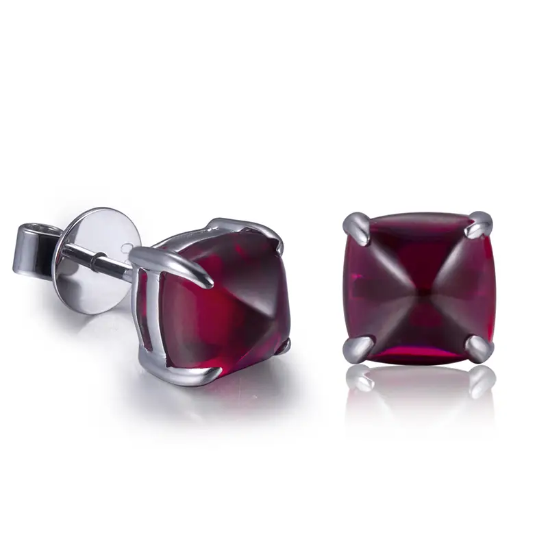 Gioielli Messi - Gioielli raffinati 18 K Gioielli dorati 18K 14K 10K White Gold Lab Gold Crown Ruby Stull Orecchings Lab creato gioielli smeraldi 1