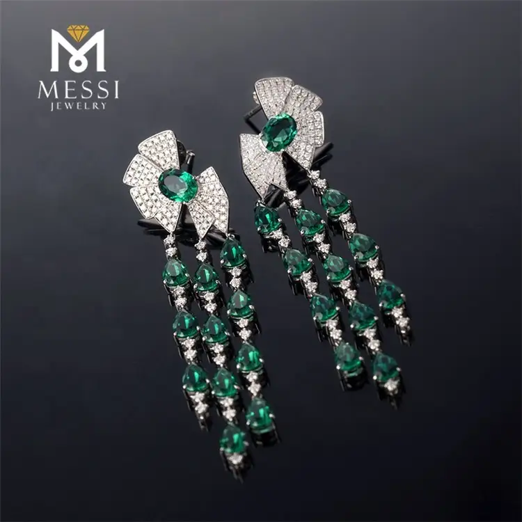 Messi Jewelry | Fashion opal stone earrings supply 6