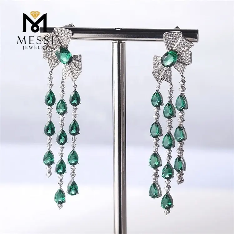 Messi Jewelry | Fashion opal stone earrings supply 5