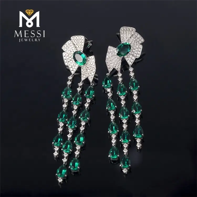 Messi Jewelry | Fashion opal stone earrings supply 7