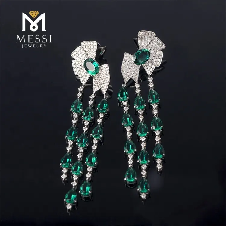 Messi Jewelry | Fashion opal stone earrings supply 7