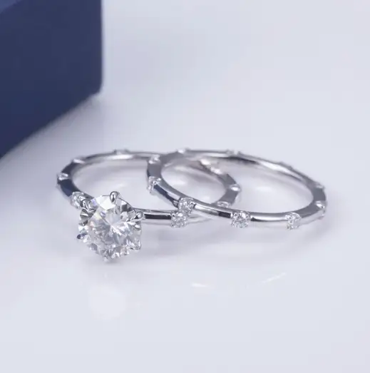 메시 쥬얼리 -Messi Jewelry MSE -571 14K 솔리드 골드 랩 다이아몬드 드롭 이어링 귀걸이 1