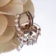 Messi Jewelry MSE-571 Lab-Grown Diamond Earrings 7