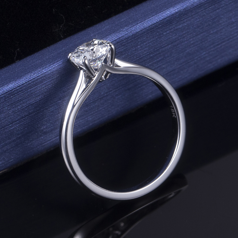 Messi Jewelry - Messi Gems MS-654 1Ct DEF Moissanite 2022 Valentine's Day Women Gift 18k Gold Ring Rings 11