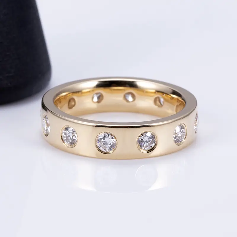 MSR-1347 Personalizzazione 18K Lab Diamond Men Ring 1