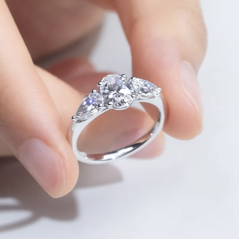Alang sa Adlaw-adlaw nga Pagsul-ob sa Cvd Diamond Ring EMS ni Messi Alahas 5