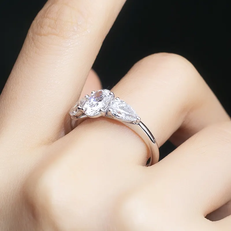 Alang sa Adlaw-adlaw nga Pagsul-ob sa Cvd Diamond Ring EMS ni Messi Alahas 6