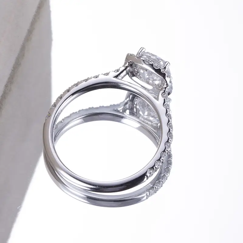 Messi Jewelry | sturdy lab grown wedding rings factory direct supply 3