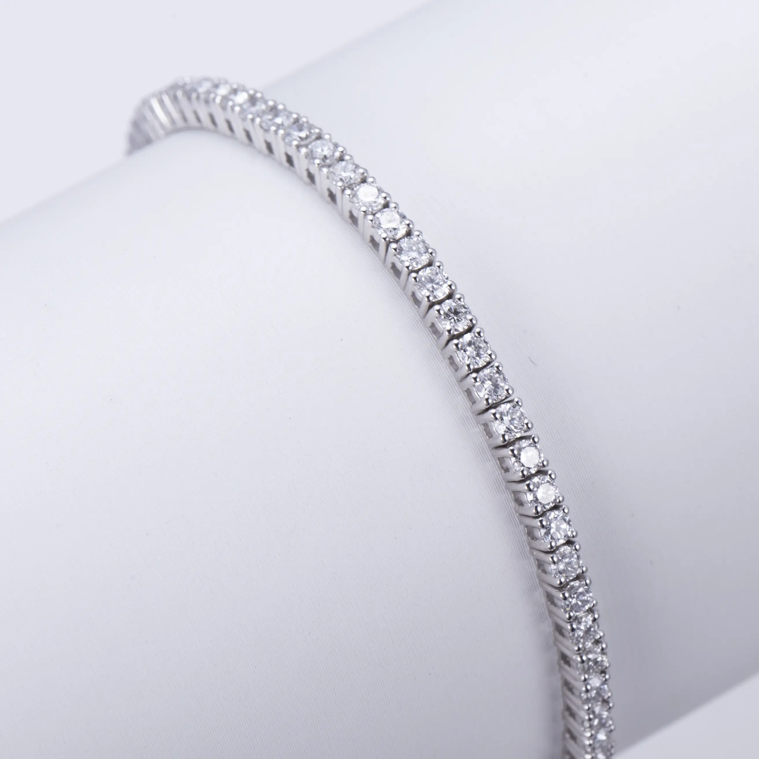 MSB-564 9K/10K/14K/18K Custibilization Lab Bracciale per gioielli a diamante coltivata 1