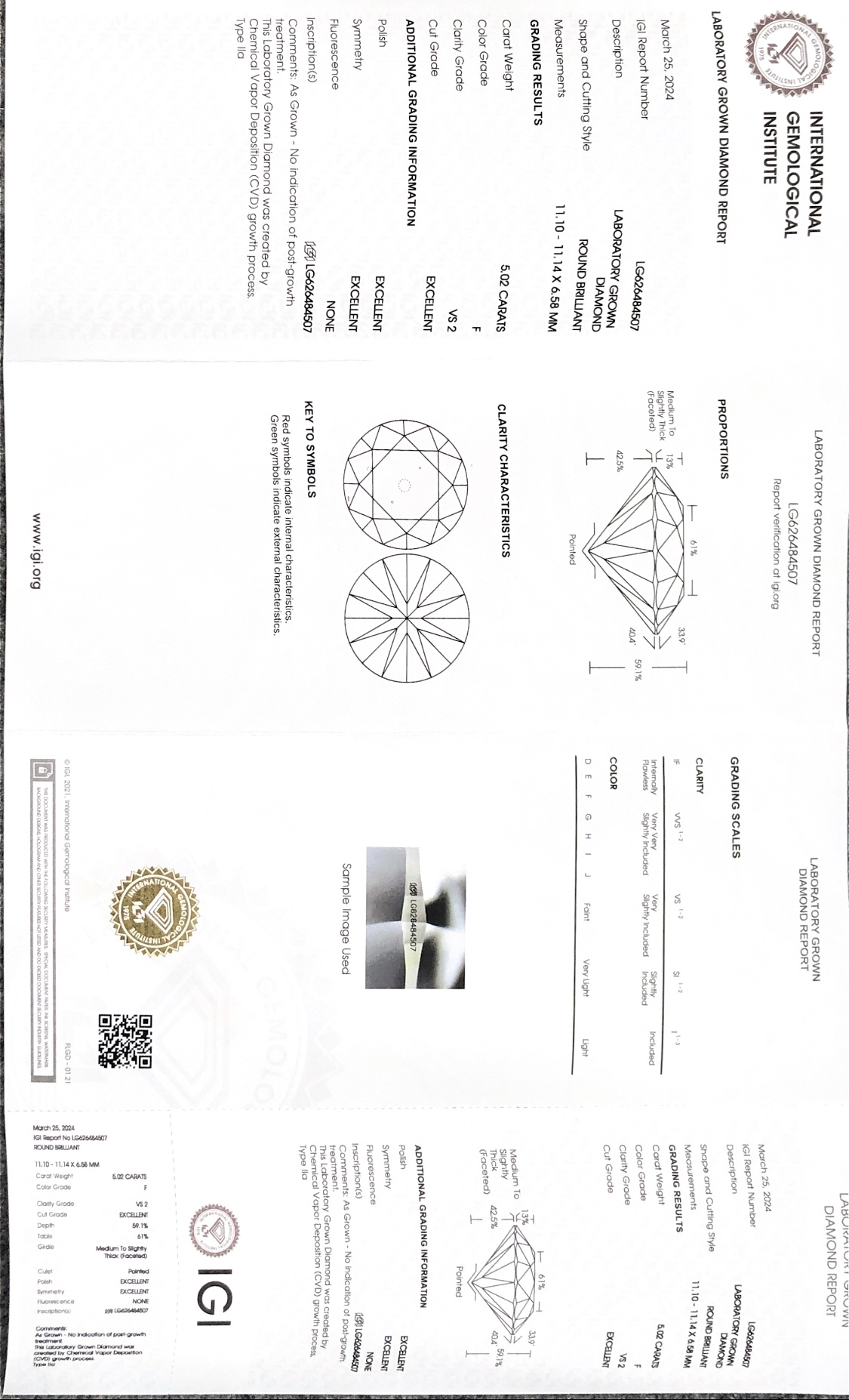 5ct lab diamond at Wholesale Prices | Messi Jewelry 6