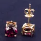 Rose Gold Trendy Earrings for Women - Messi Jewelry 4