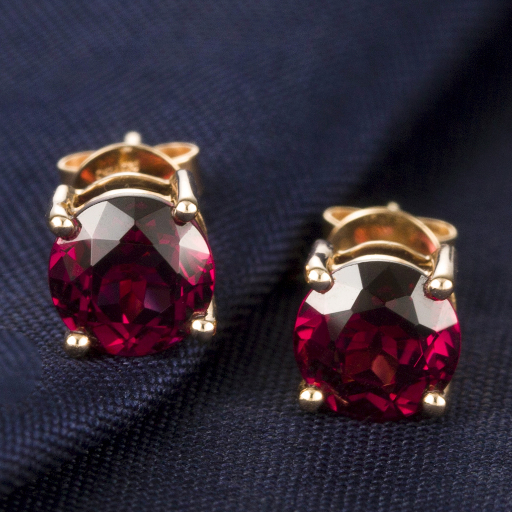 메시 보석류 - 메시 보석 귀걸이 보석류 14K18K 여성 선물 파티 결혼식 약혼 보석 귀걸이를위한 로즈 골드 트렌디 에메랄드 보석 생성 11