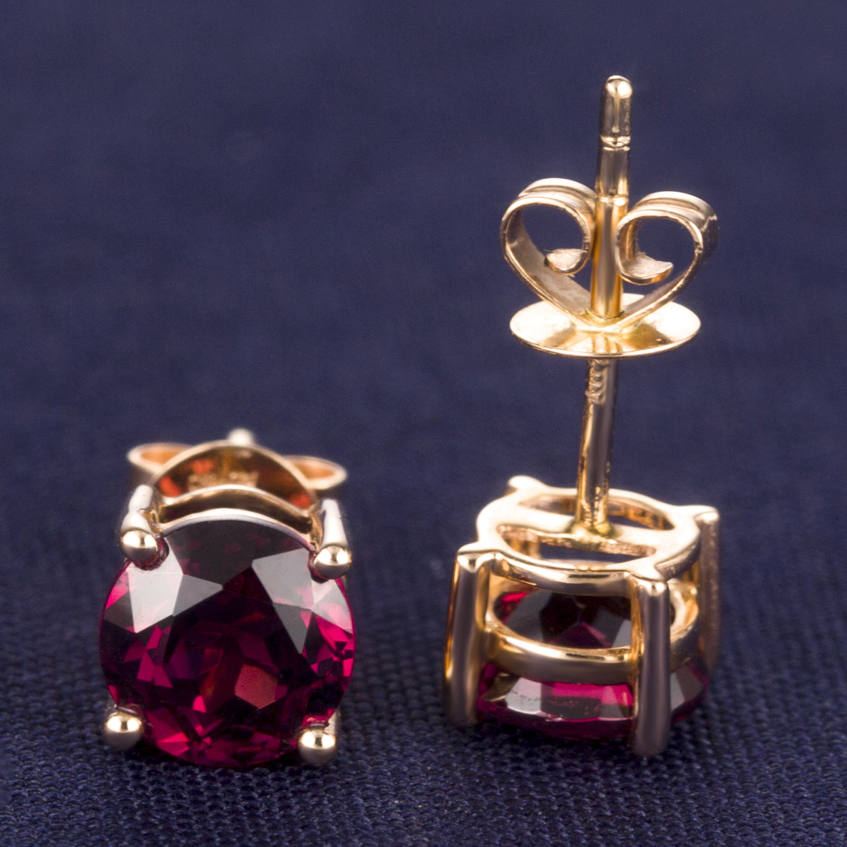 메시 보석류 - 메시 보석 귀걸이 보석류 14K18K 여성 선물 파티 결혼식 약혼 보석 귀걸이를위한 로즈 골드 트렌디 에메랄드 보석 생성 10