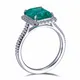 Lab Grown Diamond Producers Gemstone Ring Wholesale - Messi Jewelry 3