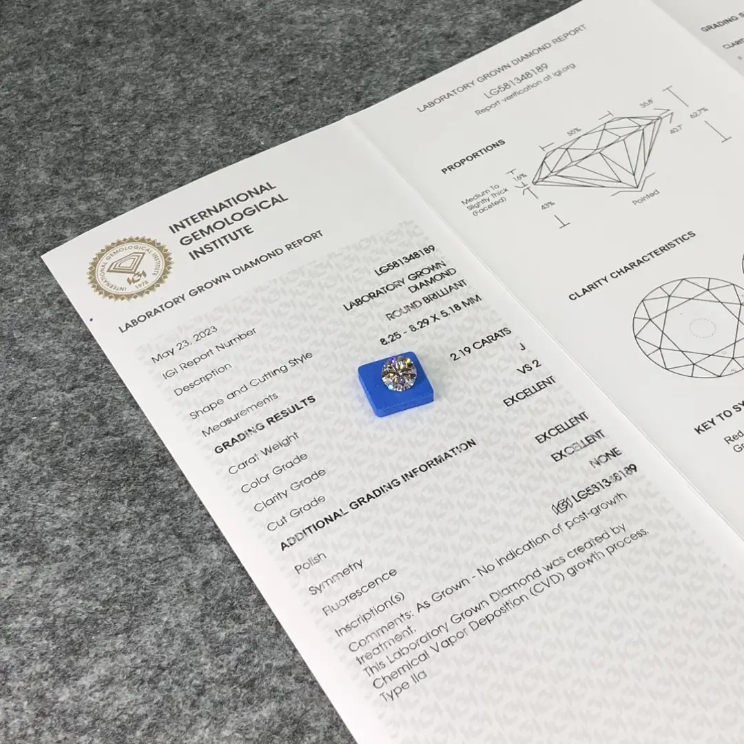 Modern custom lab diamond series | Messi Jewelry 5
